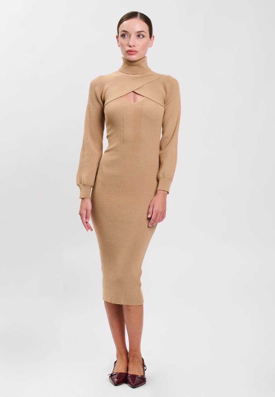 Abito a costine due pezzi