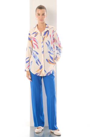 camicia lunga fantasia