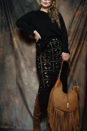 completo in maglia lavorata